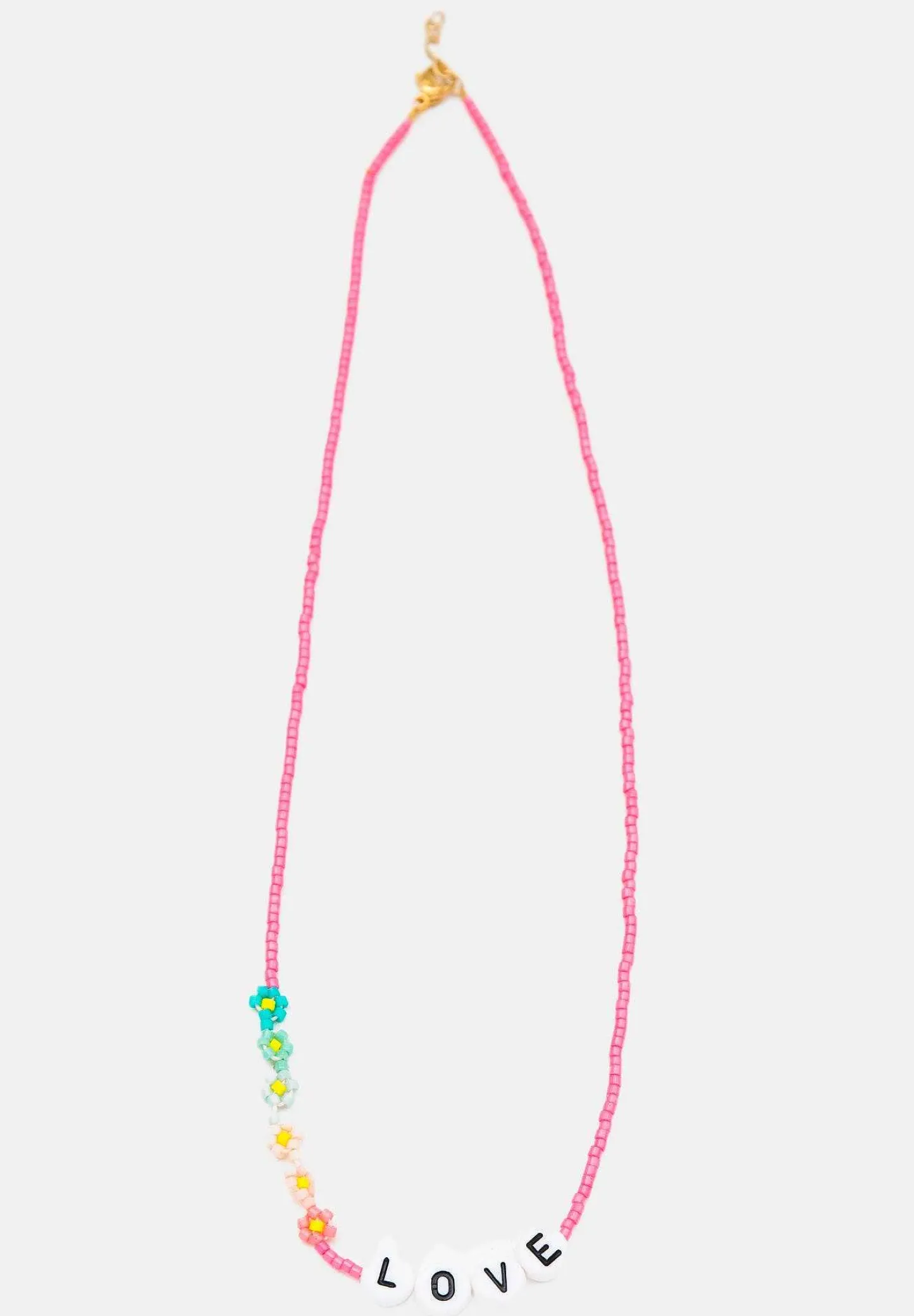 Bons baisers Rainbow Love Necklace Flash Sale